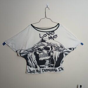 "Love me like my demons do" women's shirt